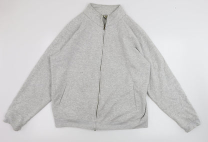 Mens UK Size L Bruntwood Grey Jacket