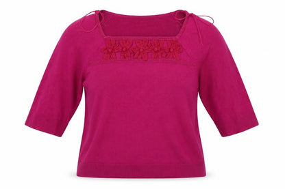 Womens UK Size 14 Marks and Spencer Pink Pullover Jumper