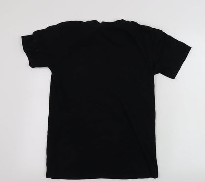 goat crew  Womens Black   Basic T-Shirt Size S
