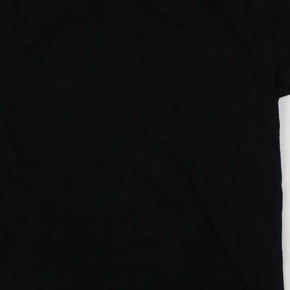 goat crew  Womens Black   Basic T-Shirt Size S