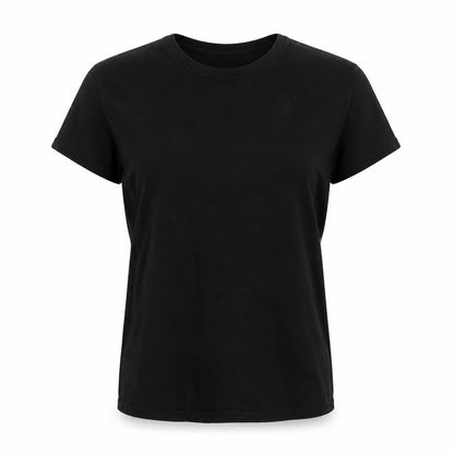 Womens UK Size M PRETTYLITTLETHING Black Basic T-Shirt