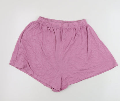 Missguided  Womens Pink   Sweat Shorts Size 8