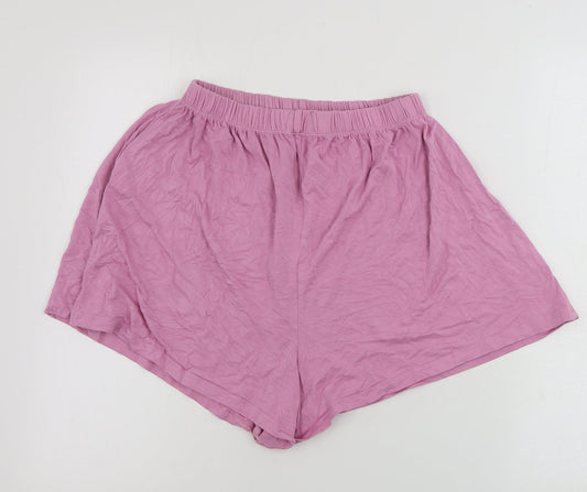 Missguided  Womens Pink   Sweat Shorts Size 8