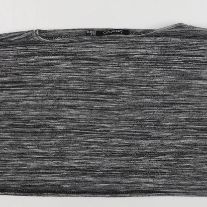 Boohoo Womens Grey   Basic T-Shirt Size 10