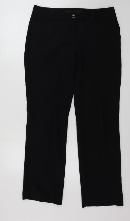 NEXT  Womens Black   Trousers  Size 12 L28 in
