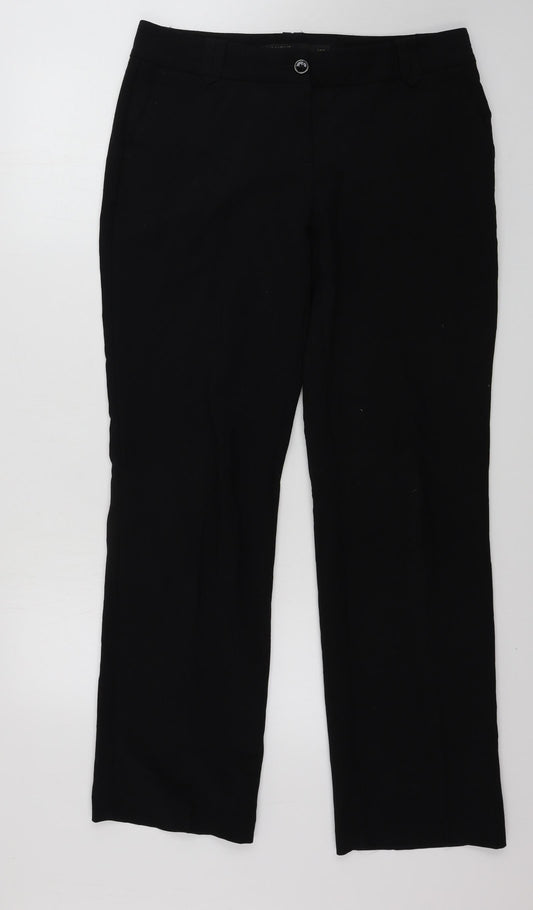 NEXT  Womens Black   Trousers  Size 12 L28 in