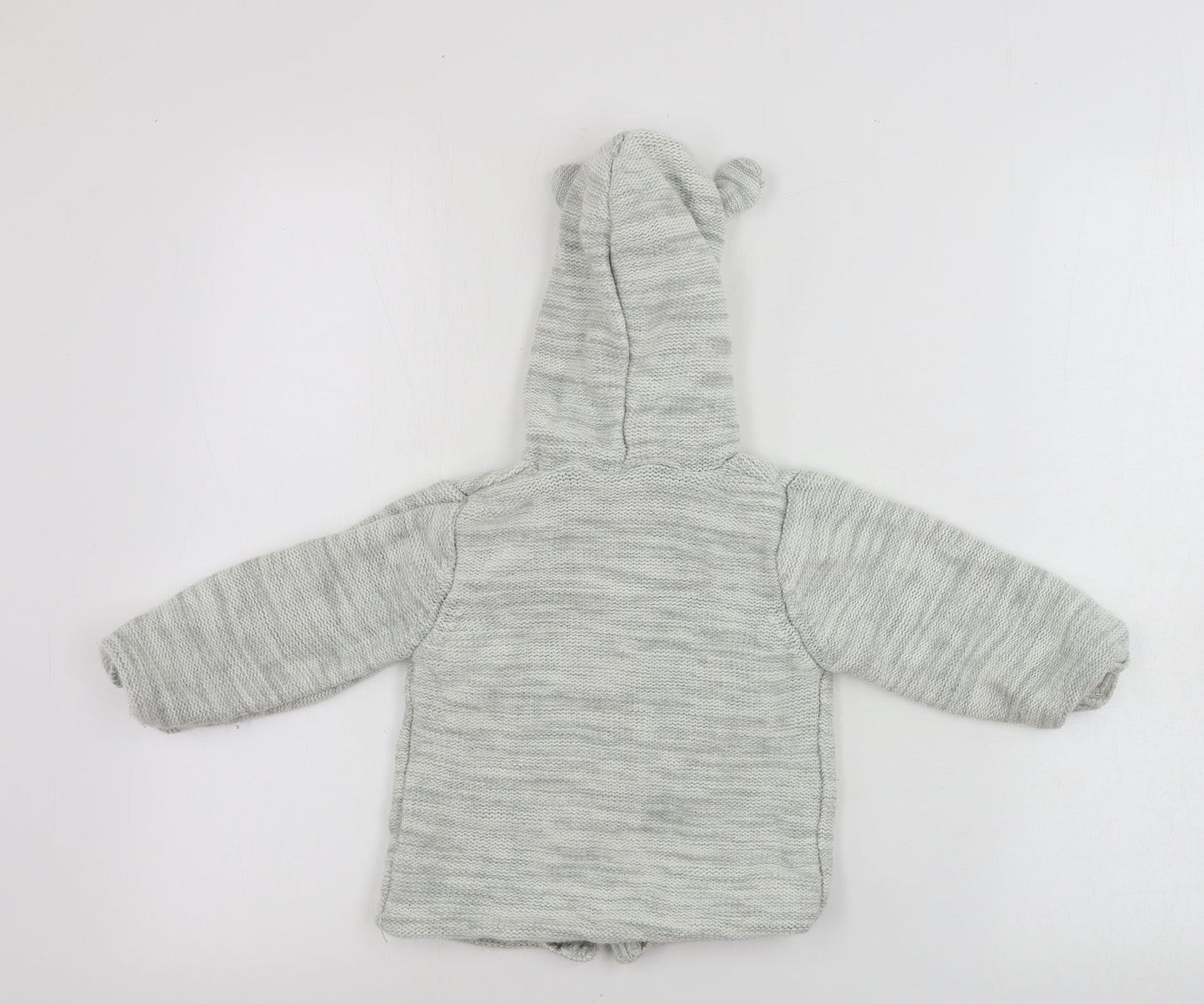 George  Boys Grey Ombré  Jacket Coat Size 18-24 Months  - disney