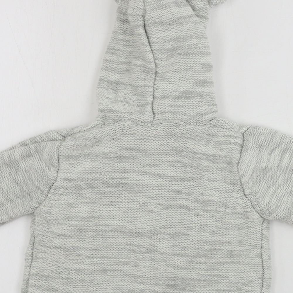 George  Boys Grey Ombré  Jacket Coat Size 18-24 Months  - disney