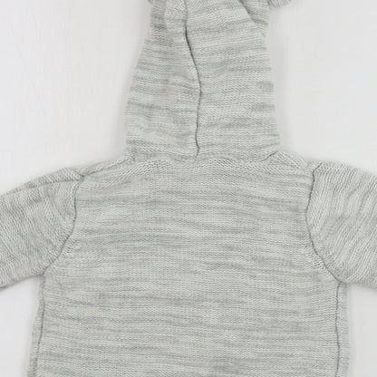 George  Boys Grey Ombré  Jacket Coat Size 18-24 Months  - disney