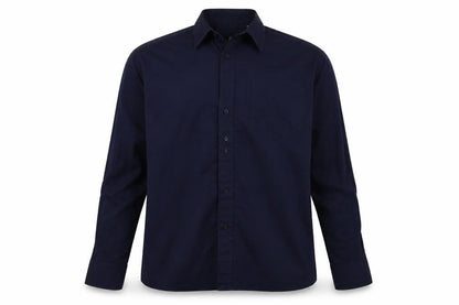 Mens UK Size 15.5 Premier Blue  Button-Up Long Sleeve Casual Shirt