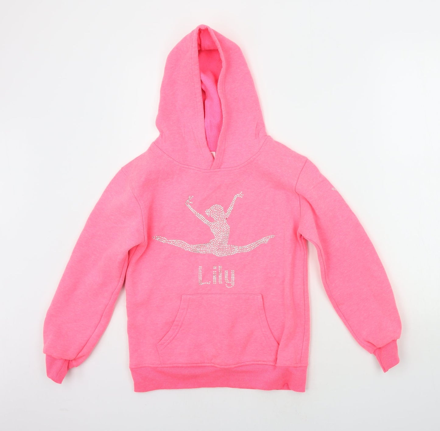 Varsany Girls Pink   Pullover Hoodie Size 9-10 Years  - LILY