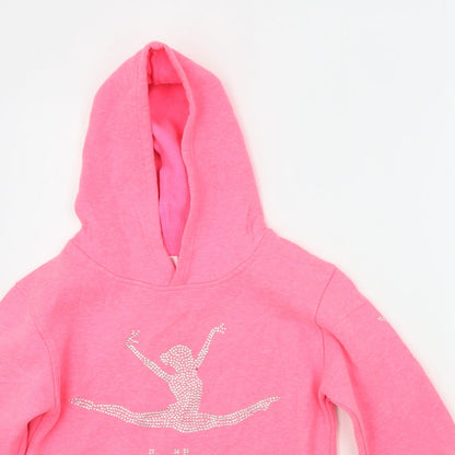Varsany Girls Pink   Pullover Hoodie Size 9-10 Years  - LILY