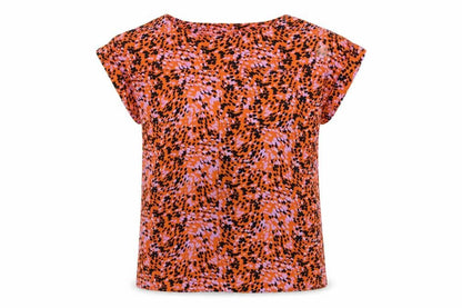 Womens UK Size 6 NEXT Orange Basic T-Shirt
