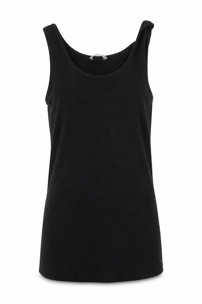 Womens UK Size 12 Marks and Spencer Black Basic Tank