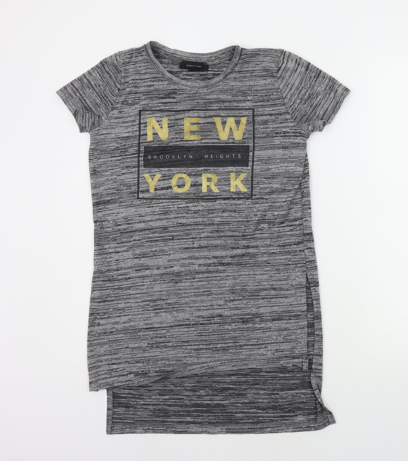 Atmsophere Womens Grey   Basic T-Shirt Size 6