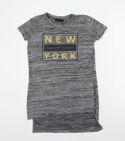 Atmsophere Womens Grey   Basic T-Shirt Size 6