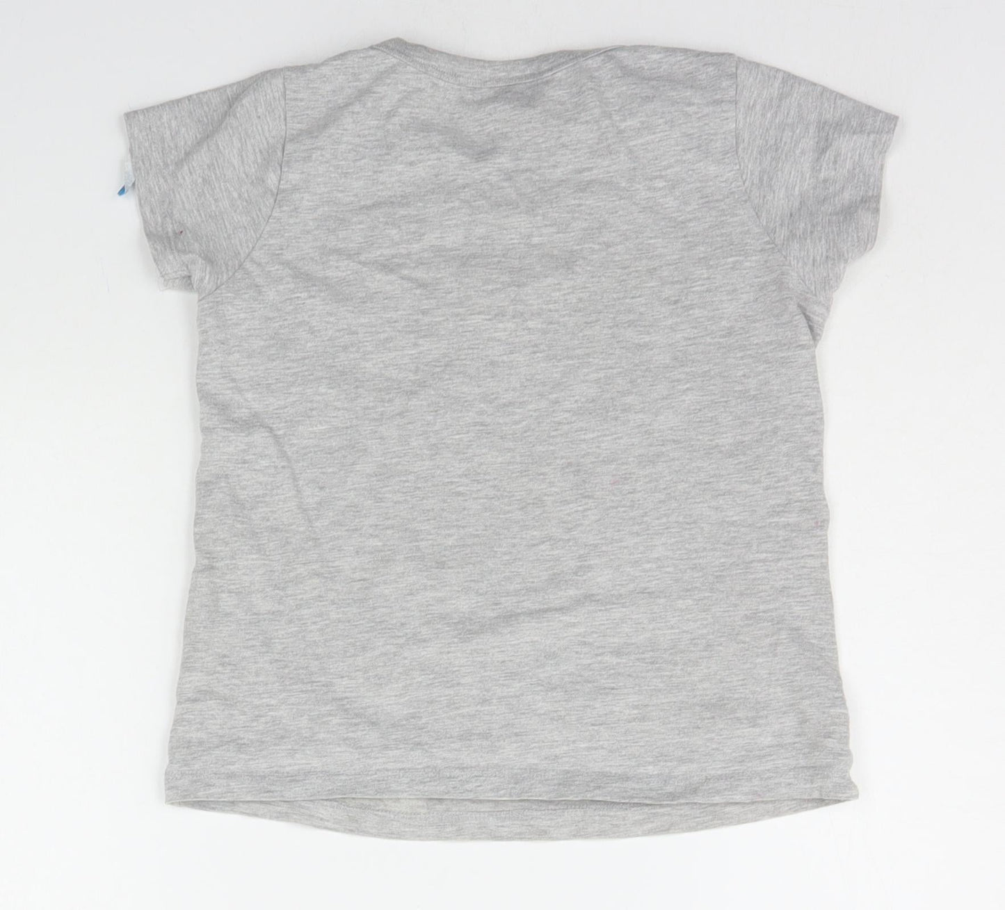 Fashion Uk Boys Grey   Basic T-Shirt Size 5-6 Years  - angry birds