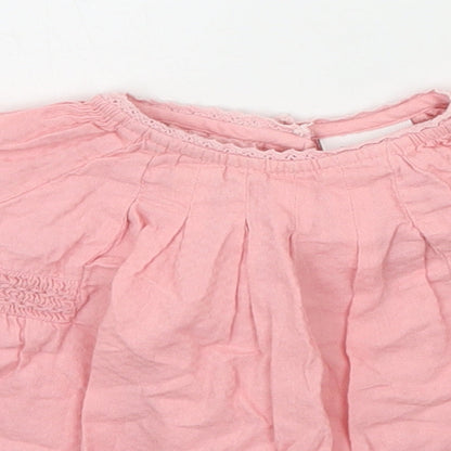 NEXT Baby Pink Houndstooth  A-Line  Size 0-3 Months