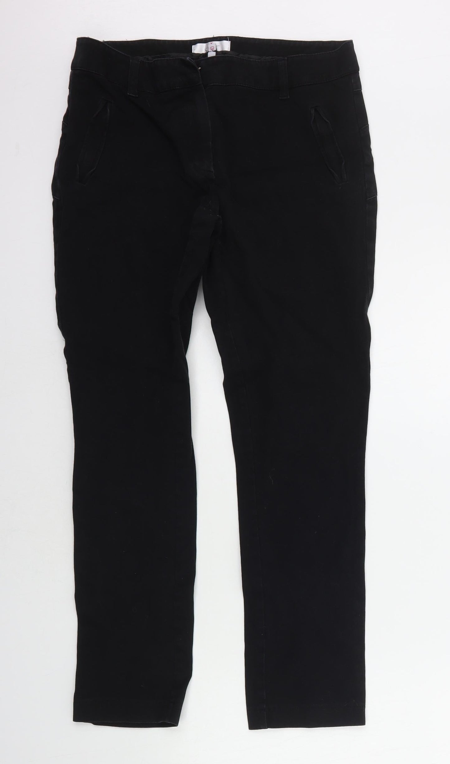JASPER CORAN Womens Black   Straight Jeans Size 10 L24 in