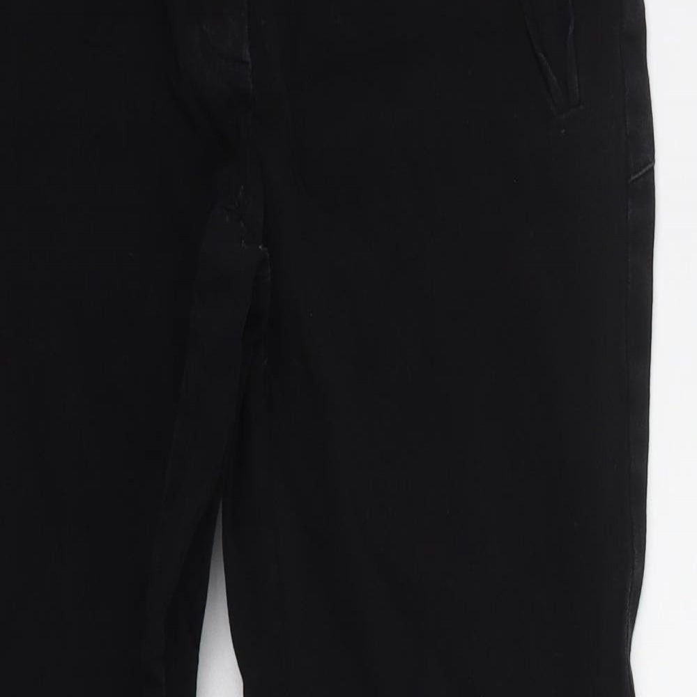 JASPER CORAN Womens Black   Straight Jeans Size 10 L24 in