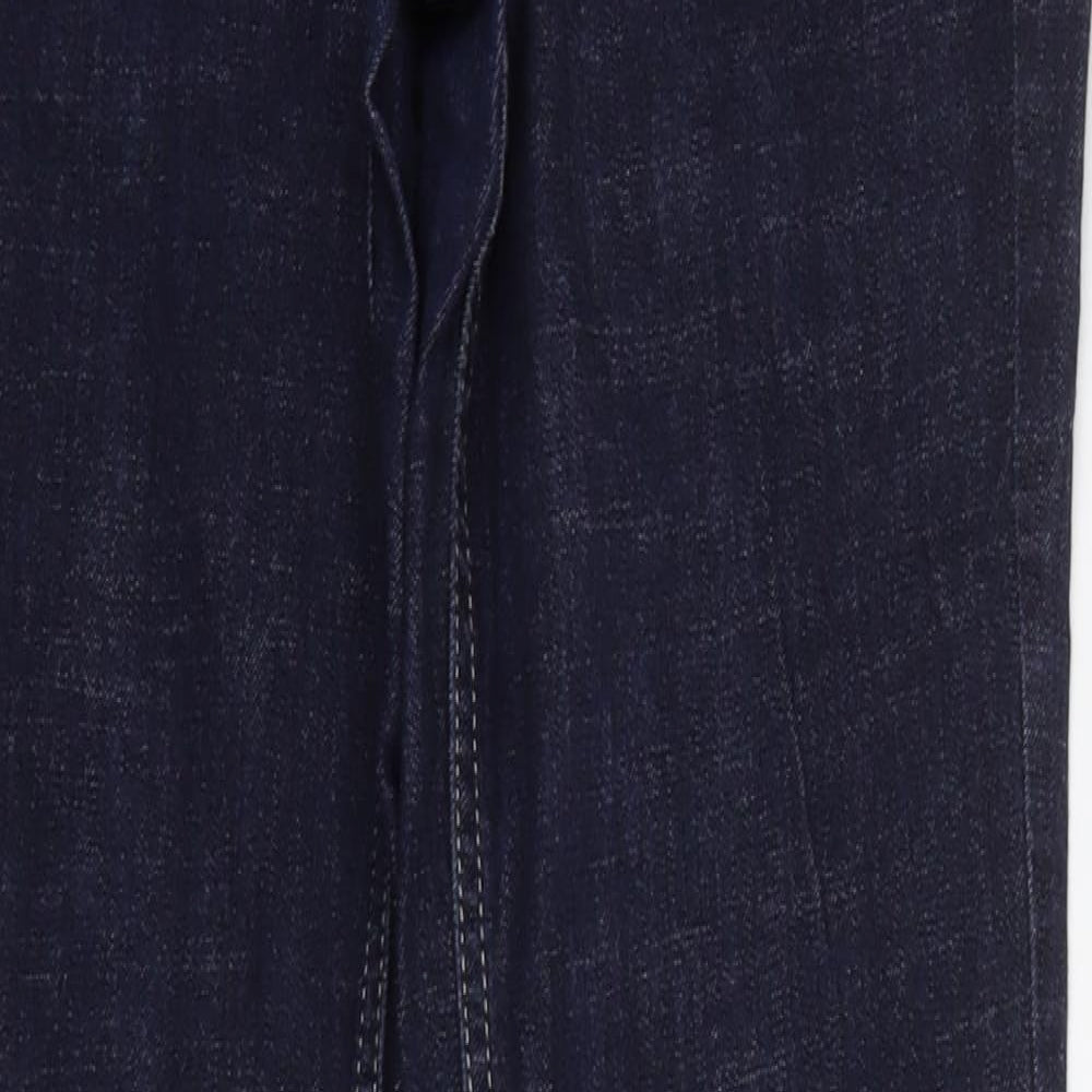 Debenhams Womens Blue   Straight Jeans Size 10 L28 in