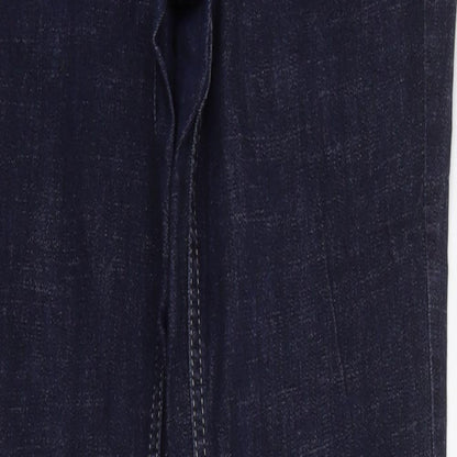 Debenhams Womens Blue   Straight Jeans Size 10 L28 in