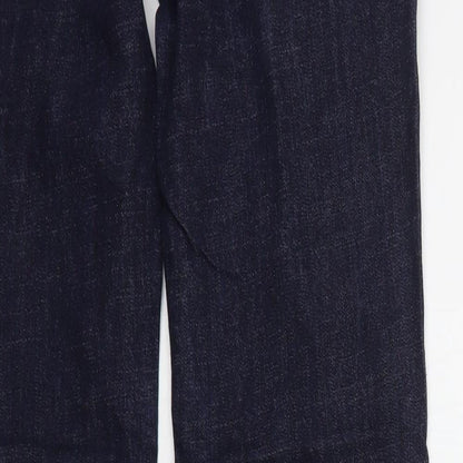 Debenhams Womens Blue   Straight Jeans Size 10 L28 in