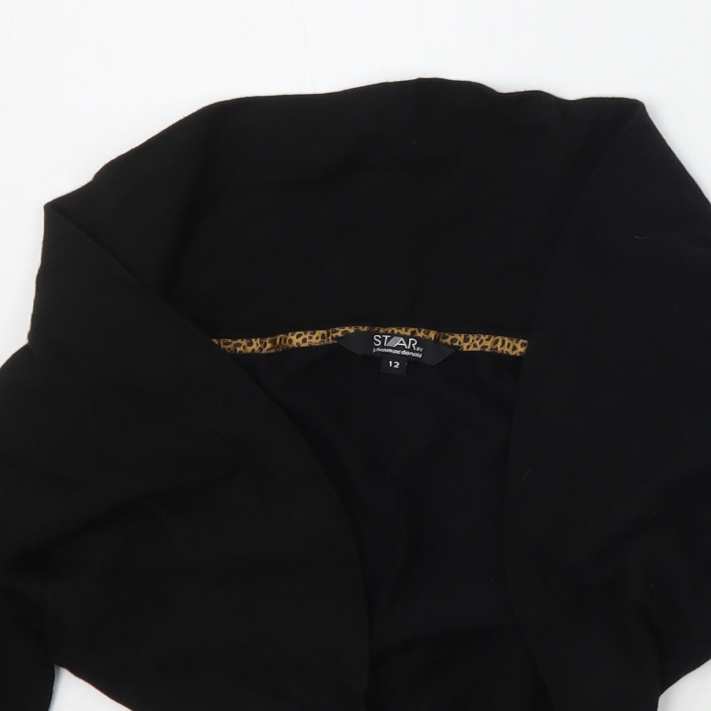 Julie mcdonald Womens Black   Cardigan Jumper Size 12