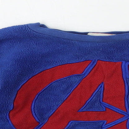 Matalan Boys Blue   Pullover Jumper Size 2-3 Years  - AVENGERS