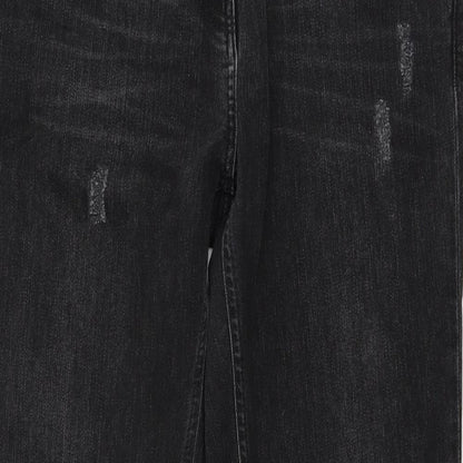 River Island Womens Black   Straight Jeans Size 38 L30 in