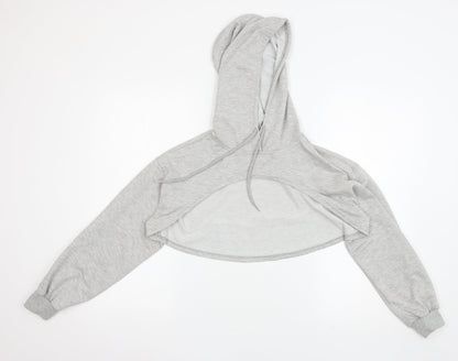 SheIn Womens Grey   Pullover Hoodie Size XS