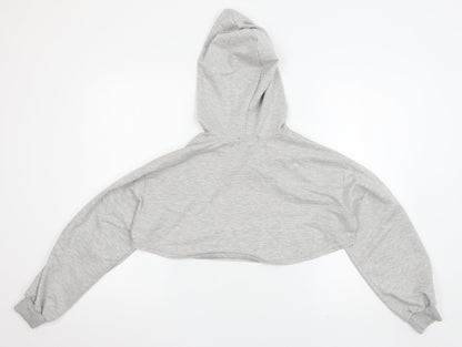 SheIn Womens Grey   Pullover Hoodie Size XS