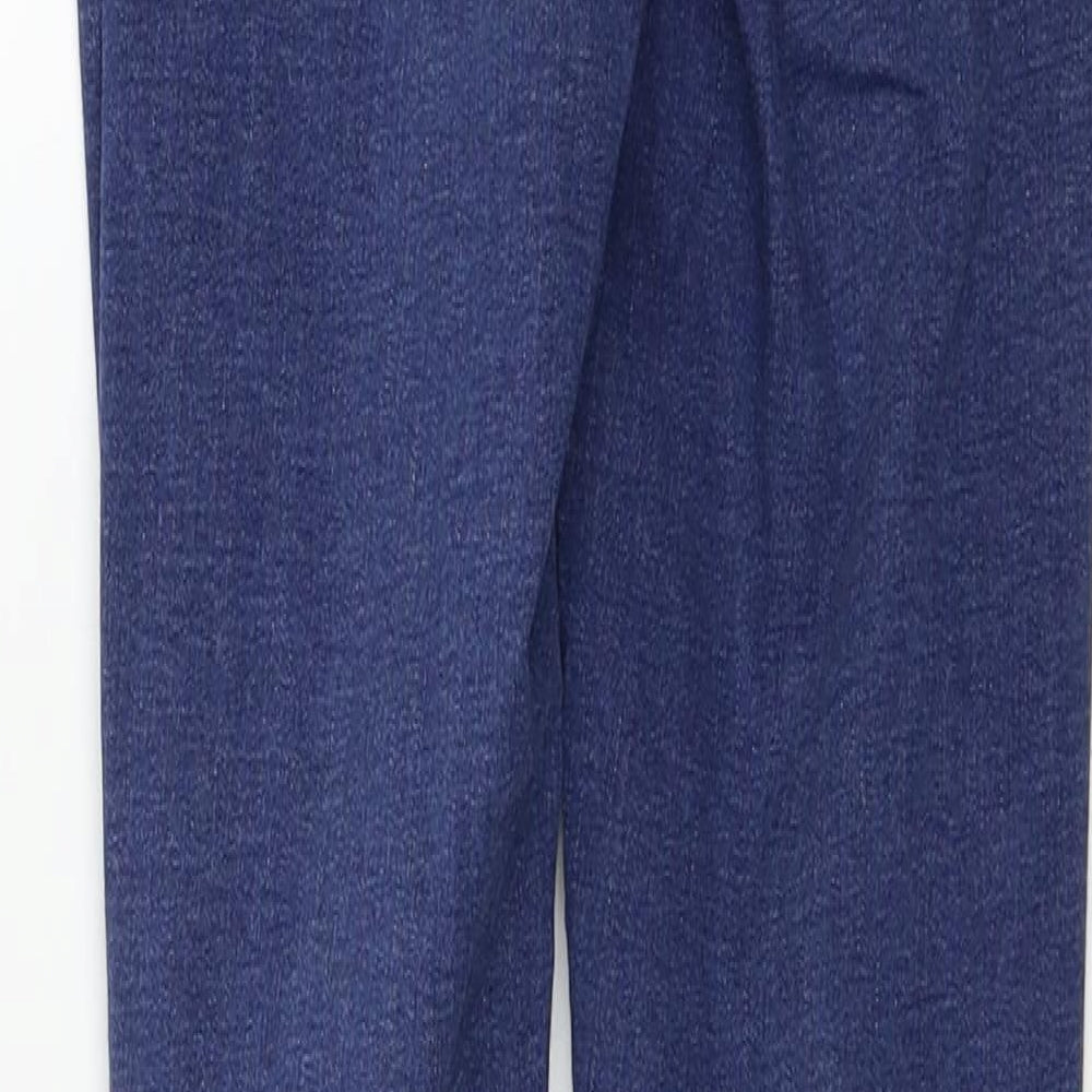 Denim & Co. Womens Blue   Skinny Jeans Size 8 L28 in