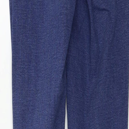 Denim & Co. Womens Blue   Skinny Jeans Size 8 L28 in