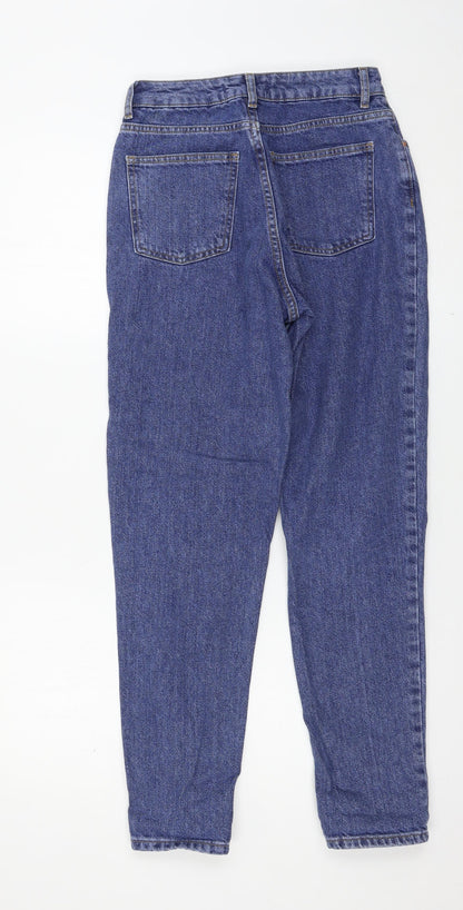 Denim & Co. Womens Blue   Straight Jeans Size 6 L28 in