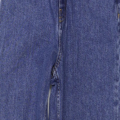 Denim & Co. Womens Blue   Straight Jeans Size 6 L28 in