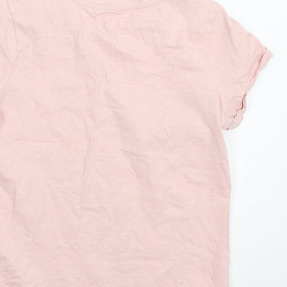 NEXT Girls Pink   Basic T-Shirt Size 9 Years