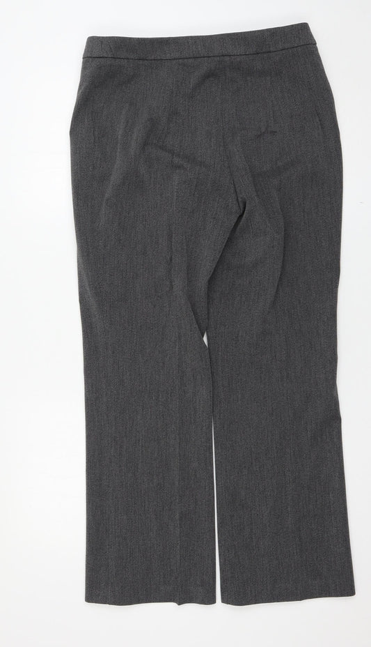Marks and Spencer Womens Grey   Trousers  Size 16 L28 in