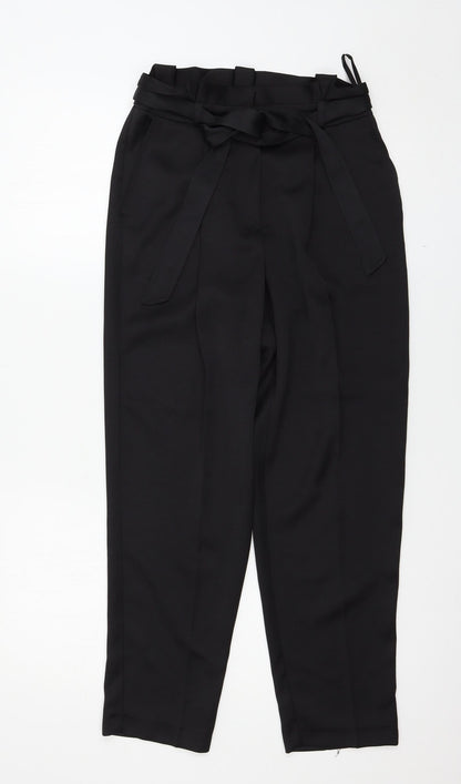 Womens UK Size 6 New Look Regular Fit  Black Trousers