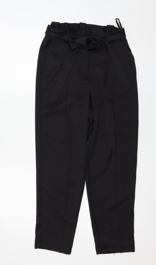 Womens UK Size 6 New Look Regular Fit  Black Trousers