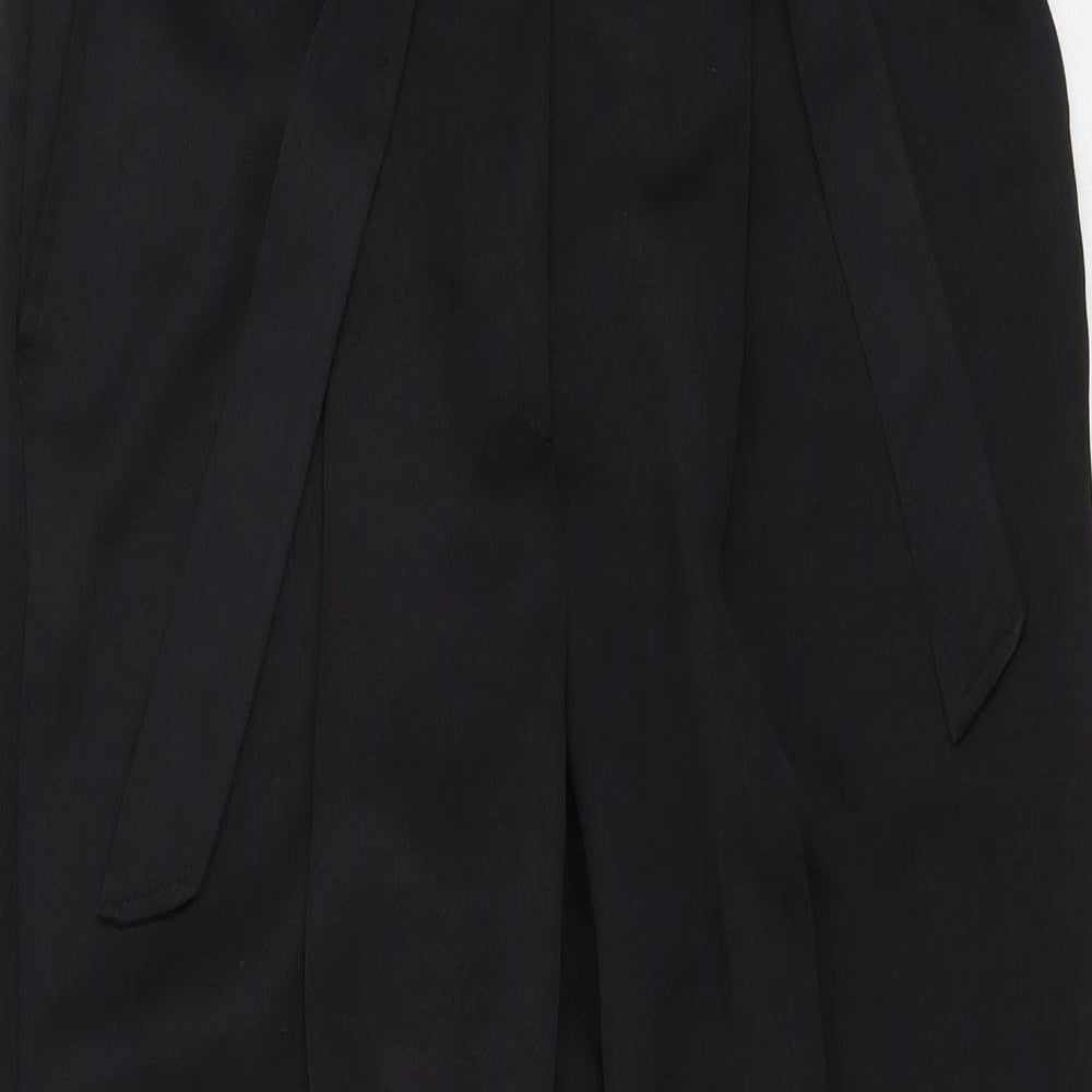 Womens UK Size 6 New Look Regular Fit  Black Trousers