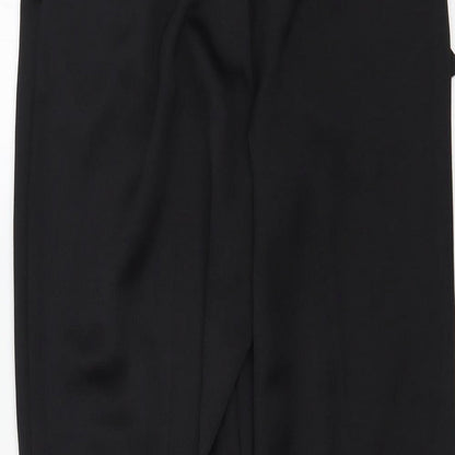Womens UK Size 6 New Look Regular Fit  Black Trousers
