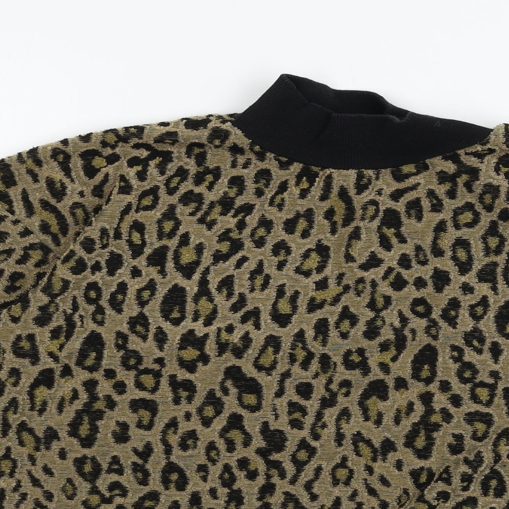 Womens UK Size S Select Brown Pullover Jumper