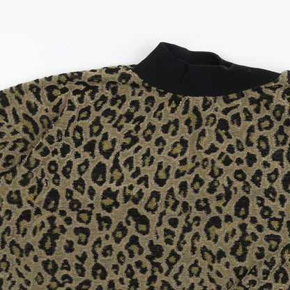 Womens UK Size S Select Brown Pullover Jumper