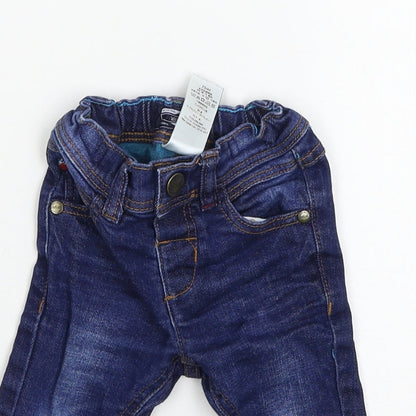 NEXT Boys Blue   Cargo Jeans Size 3-6 Months