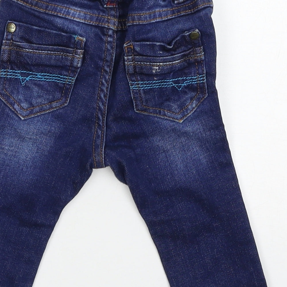 NEXT Boys Blue   Cargo Jeans Size 3-6 Months