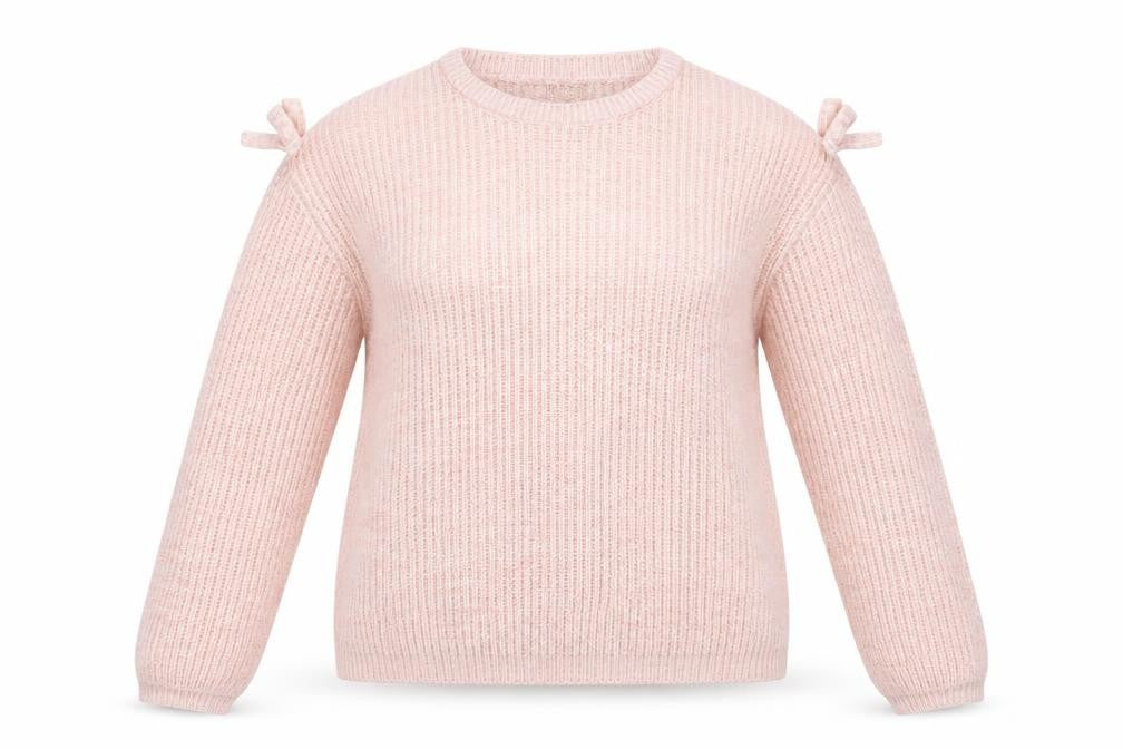 Womens UK Size M Papaya Pink Pullover Jumper