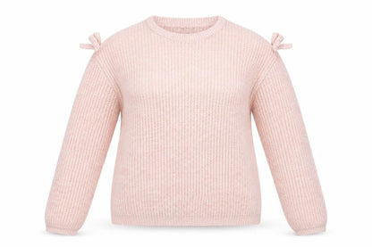 Womens UK Size M Papaya Pink Pullover Jumper
