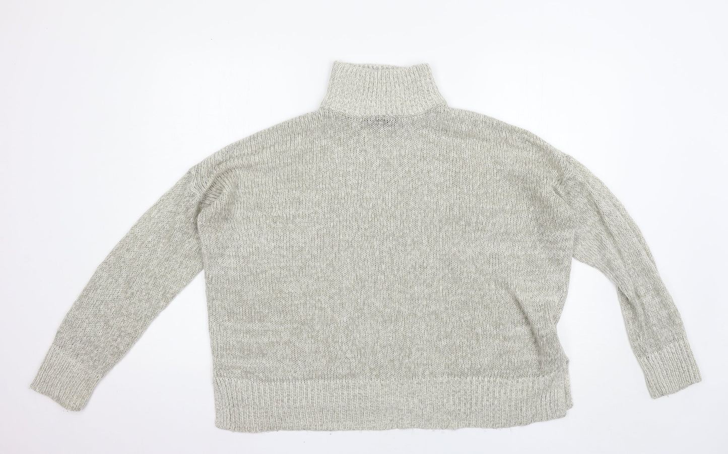 Womens UK Size L New Look Grey Pullover Jumper