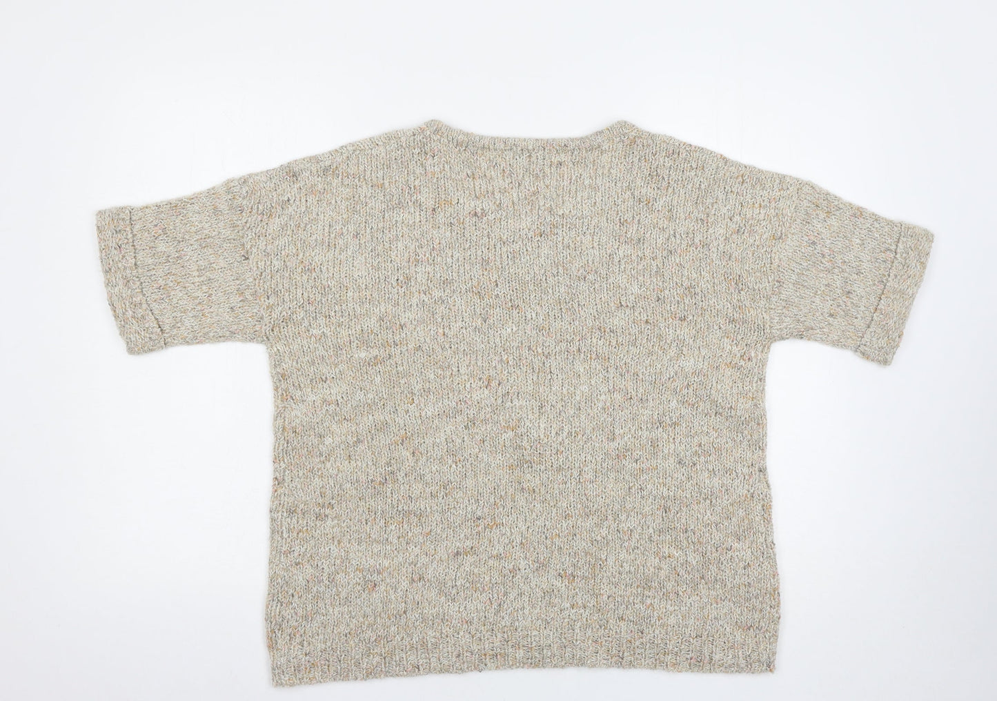 Womens UK Size S M&Co Beige Pullover Jumper